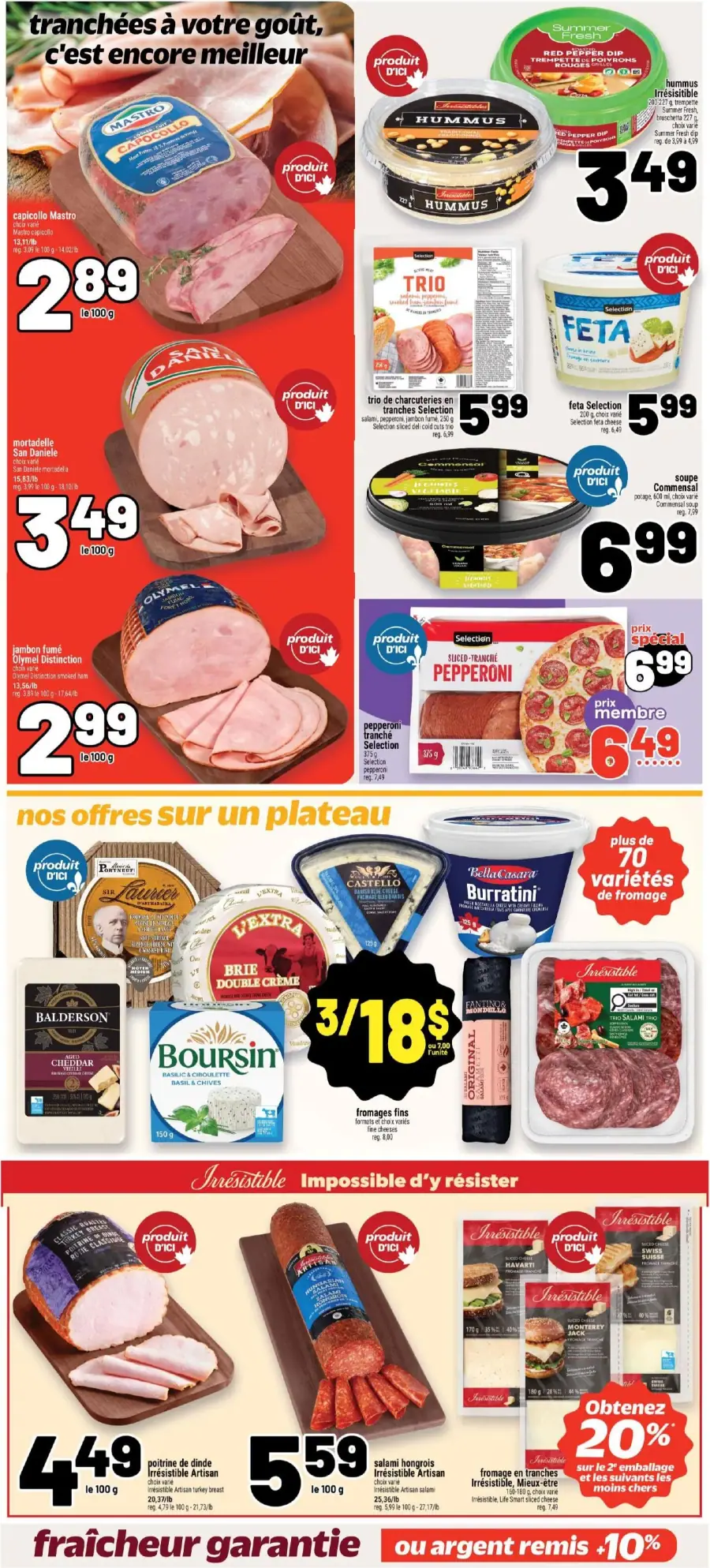 Page 16 du circulaire Metro.
