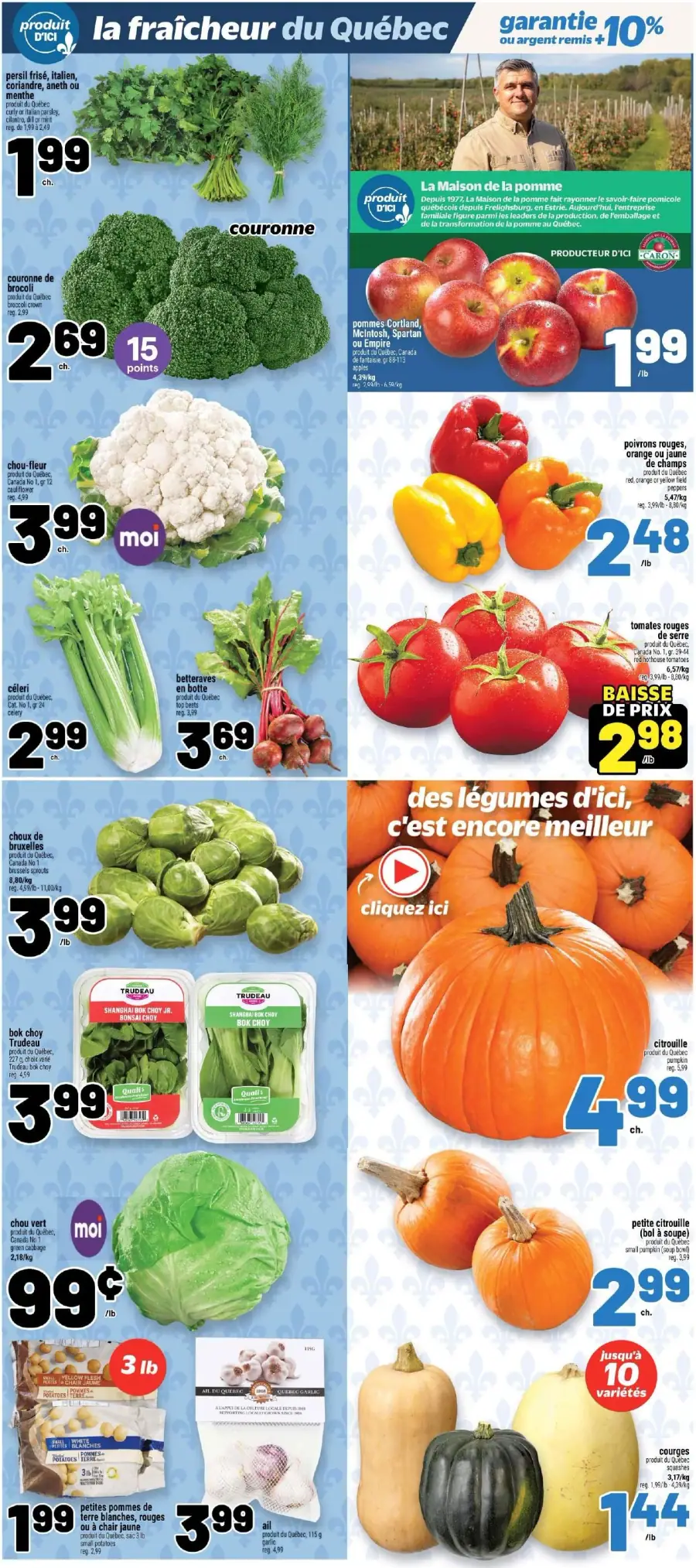 Page 7 du circulaire Metro.