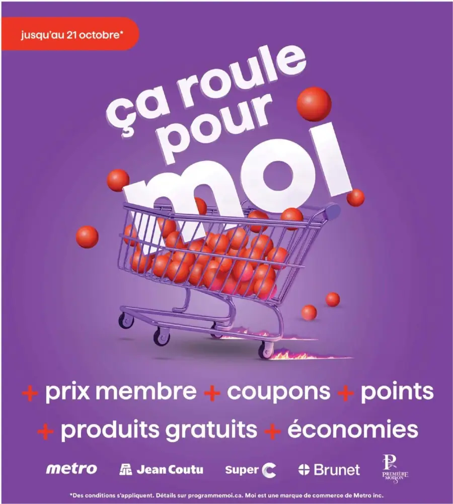 Page 9 du circulaire Metro.
