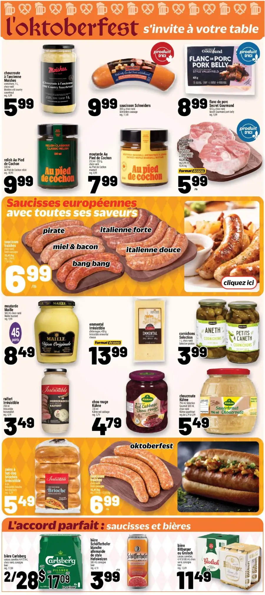 Page 17 du circulaire Metro.