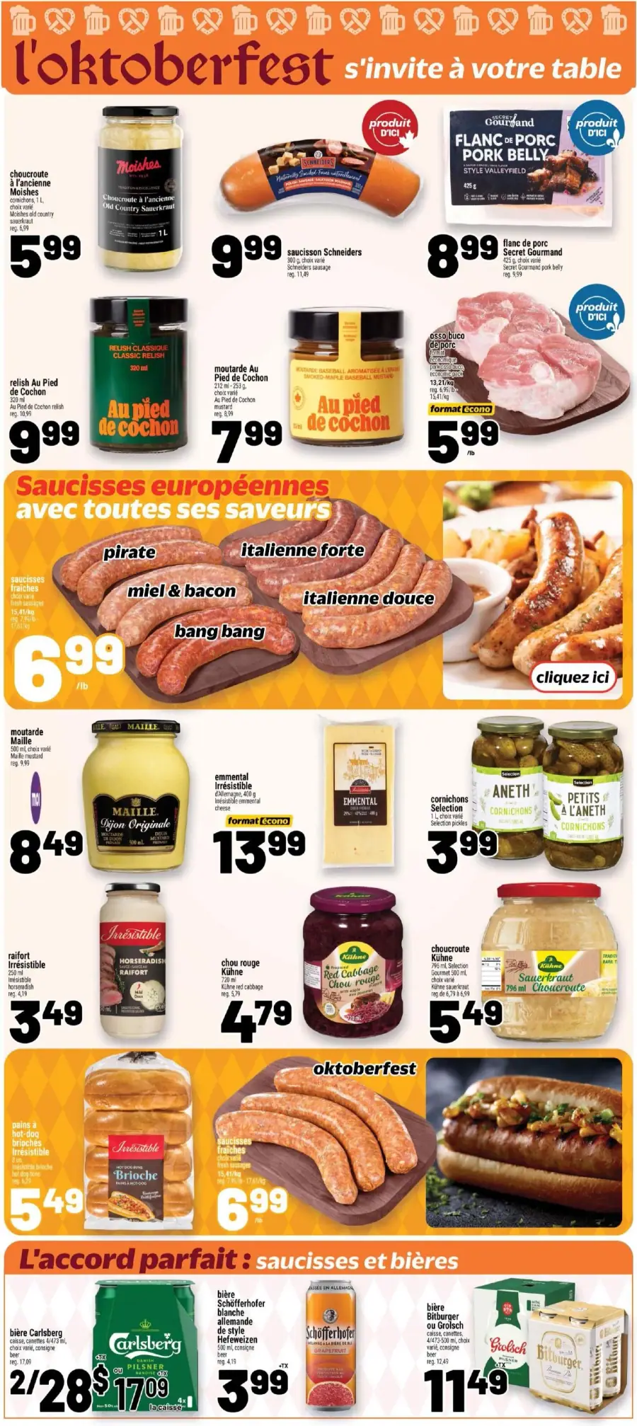 Page 15 du circulaire Metro.