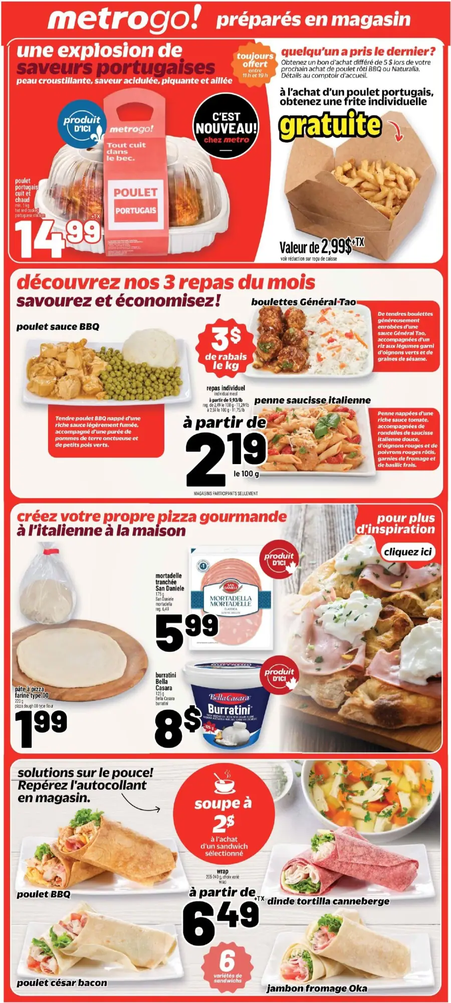 Page 17 du circulaire Metro.