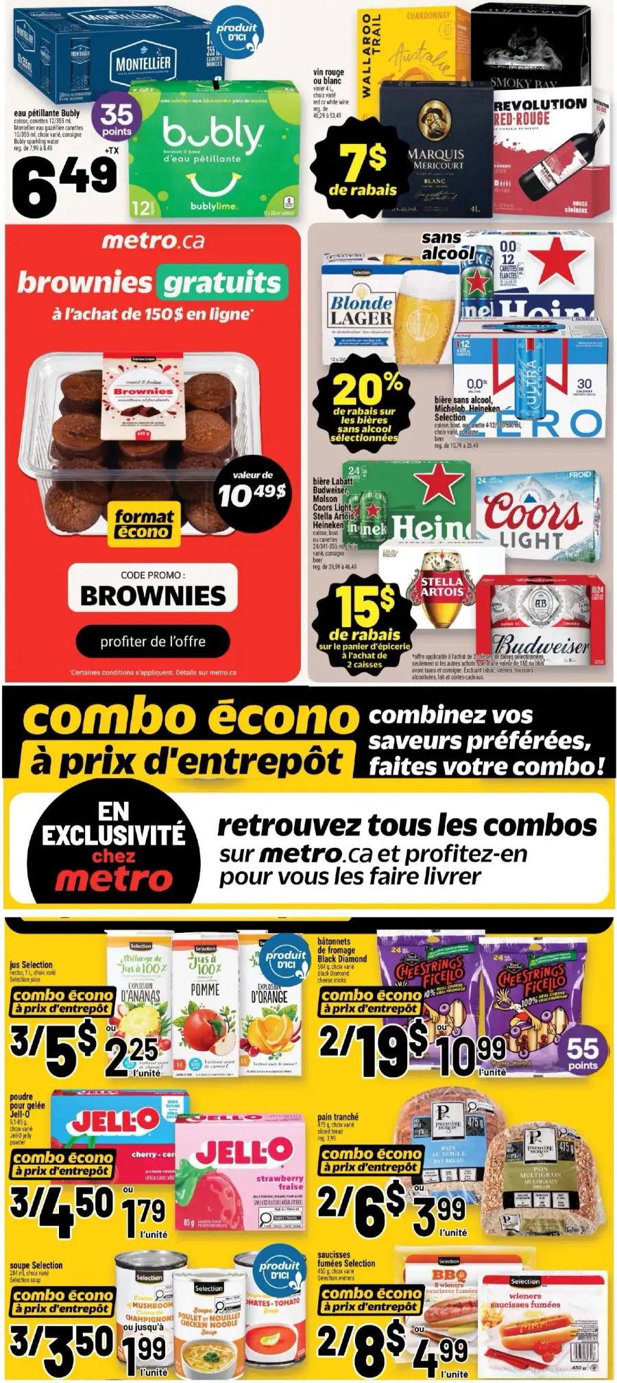 Page 4 du circulaire Metro.