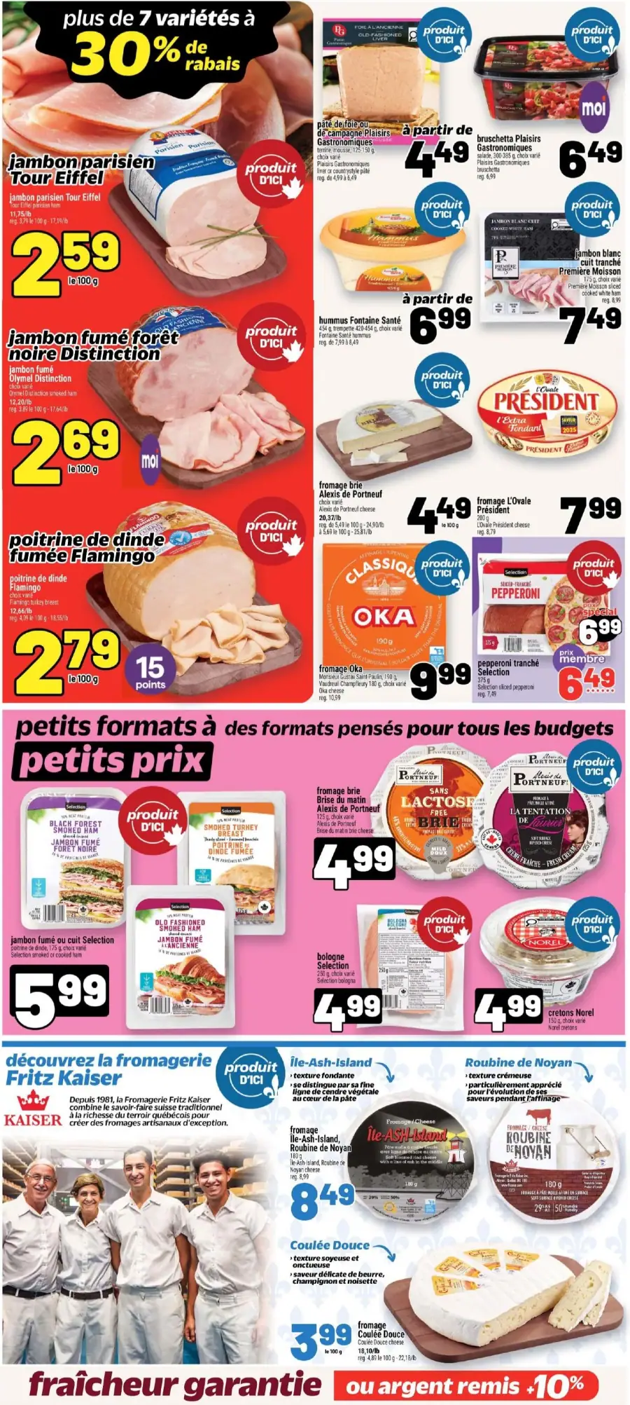 Page 14 du circulaire Metro.