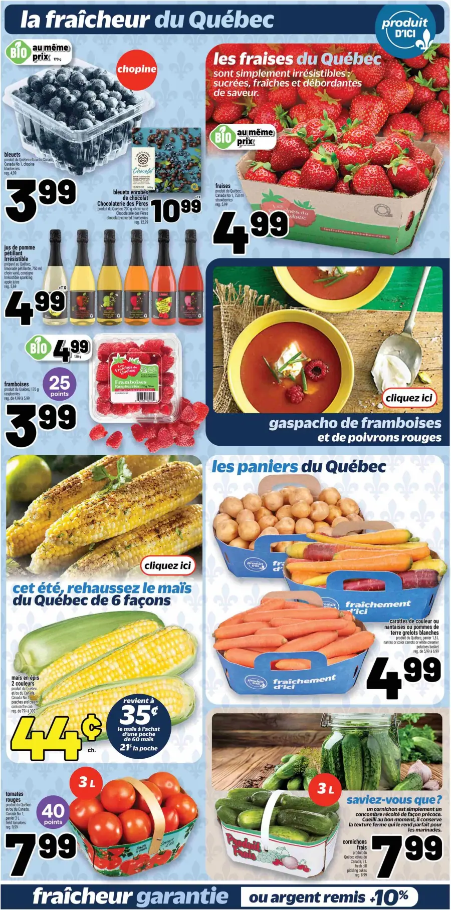 Page 4 du circulaire Metro.