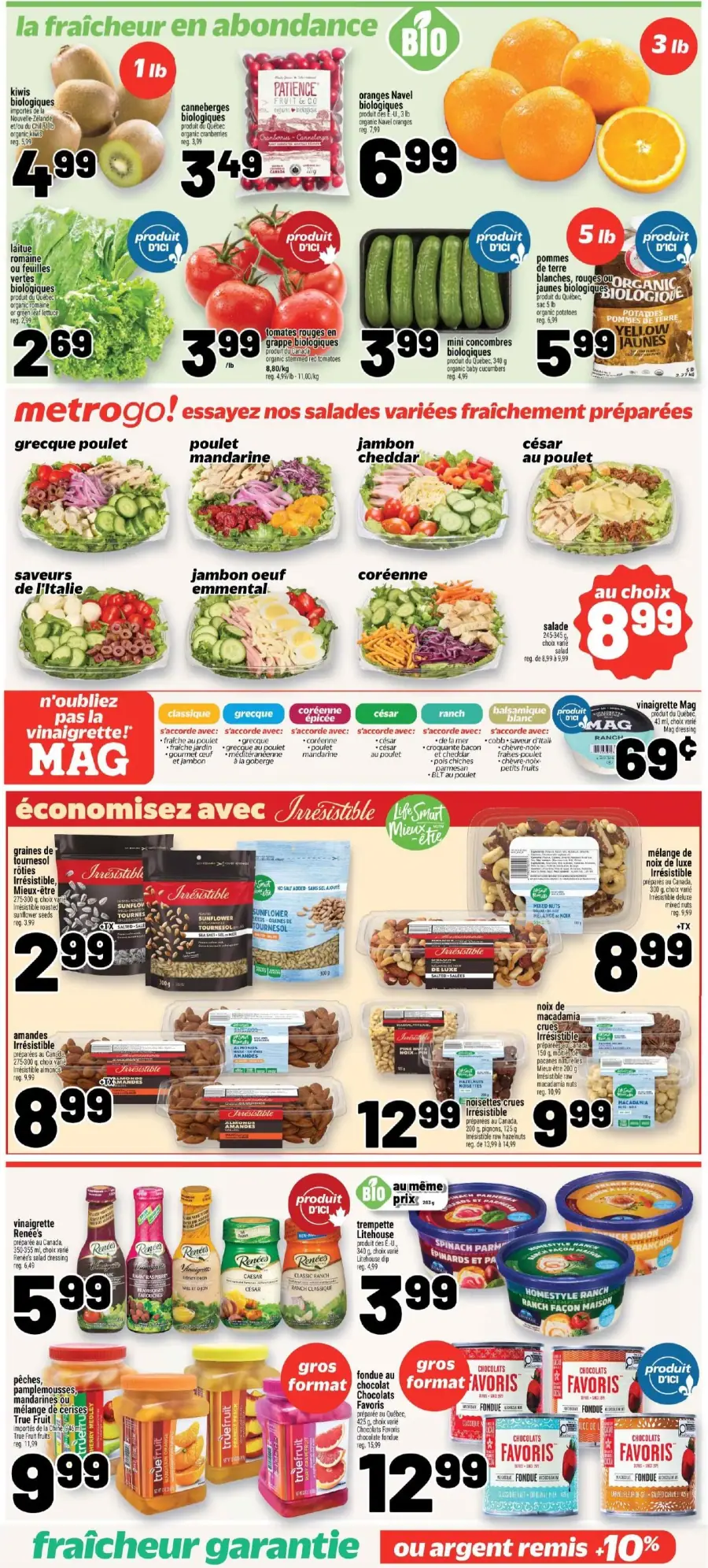 Page 7 du circulaire Metro.