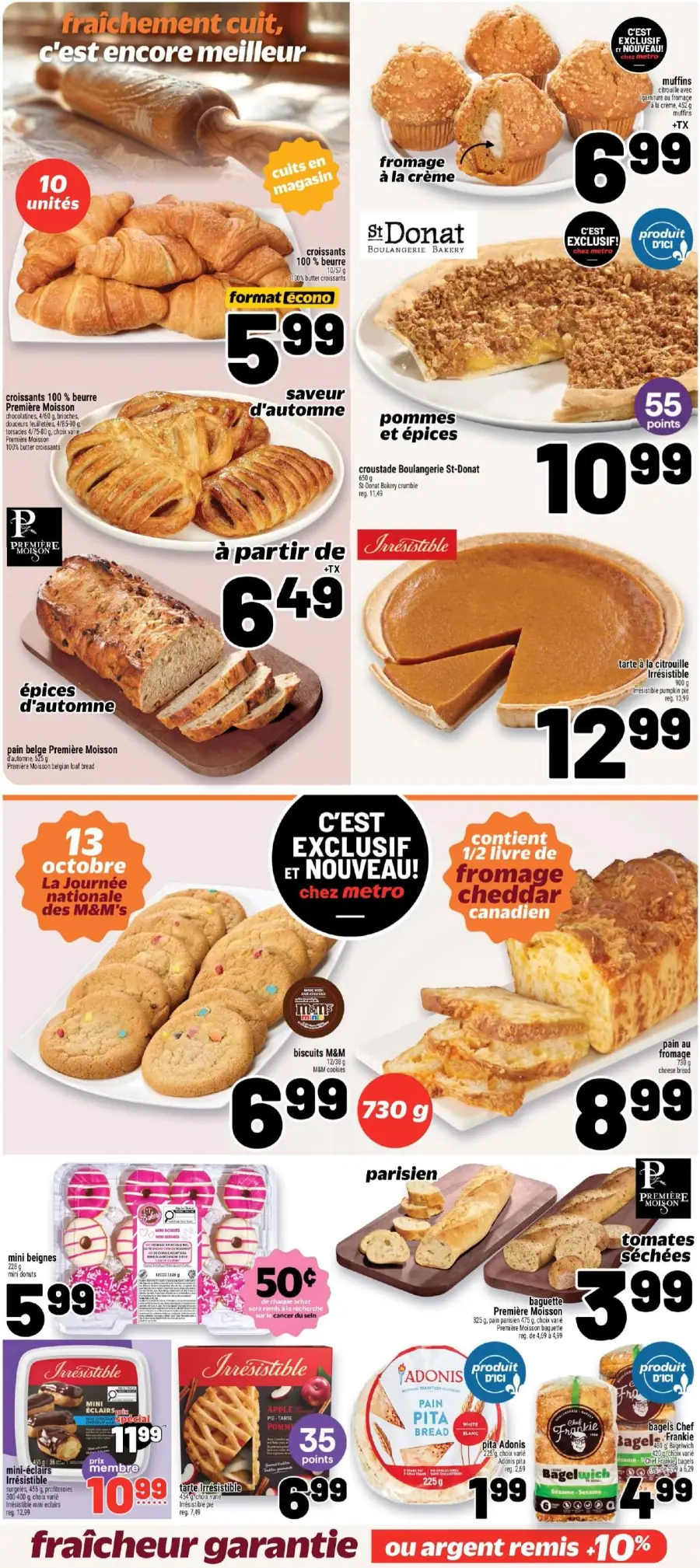 Page 13 du circulaire Metro.