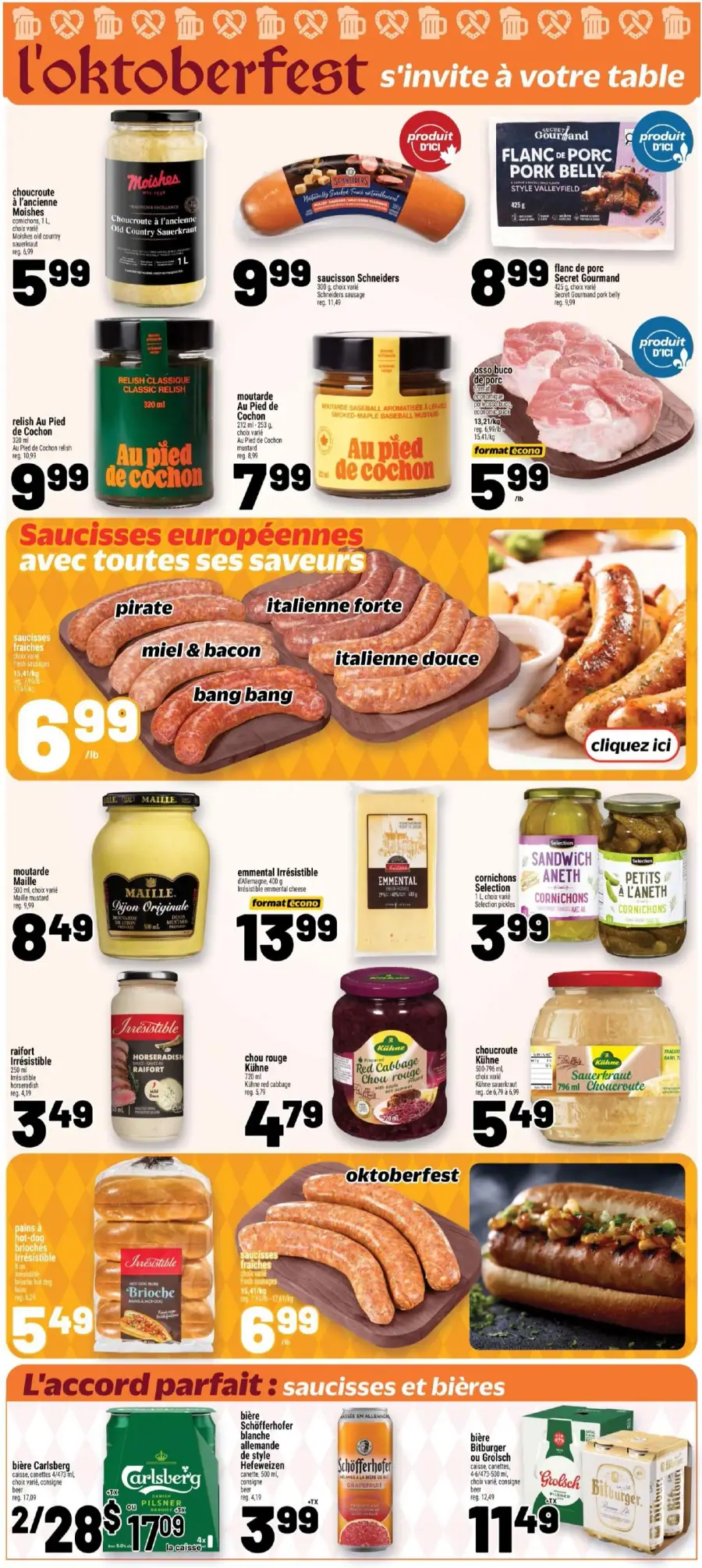 Page 18 du circulaire Metro.