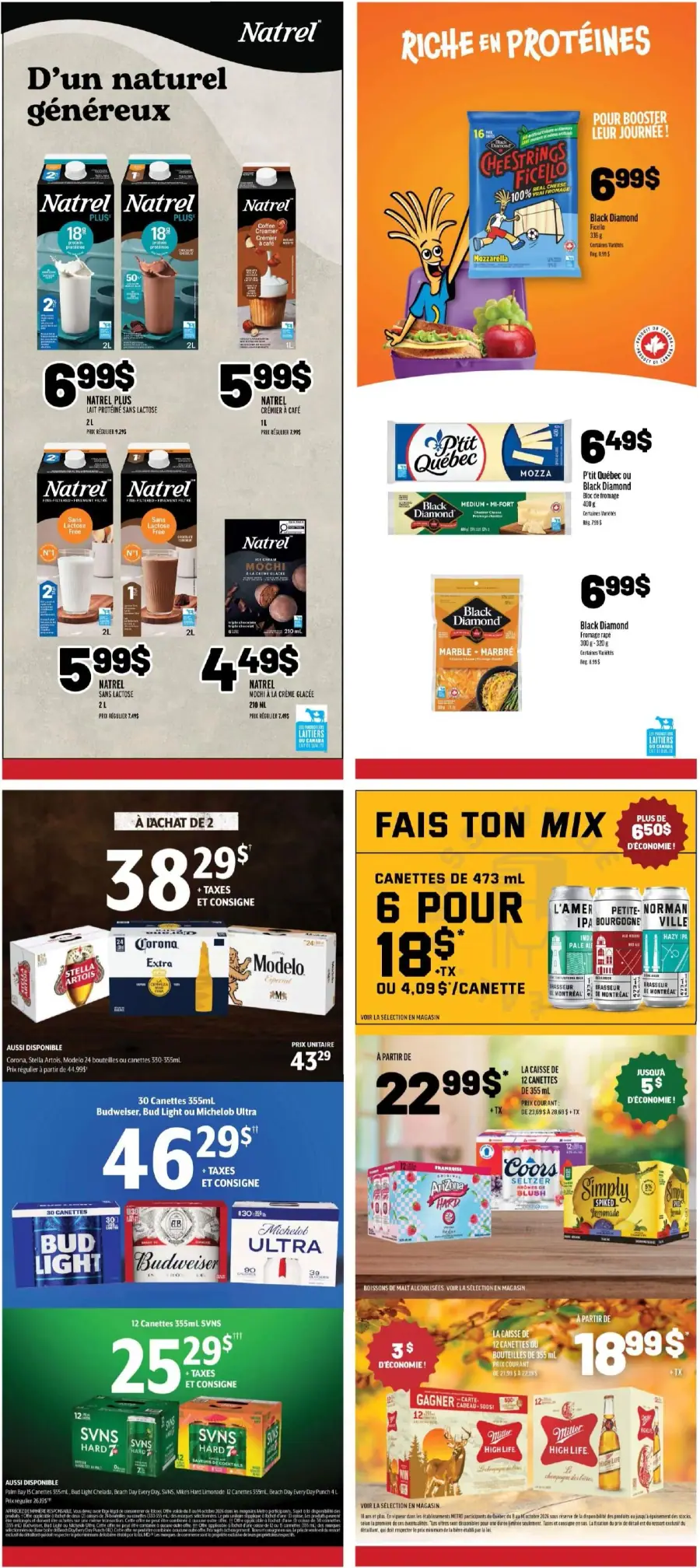 Page 22 du circulaire Metro.