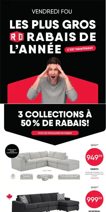 Aperçu de la Circulaire Meubles RD du 26 octobre au 1 novembre 2026