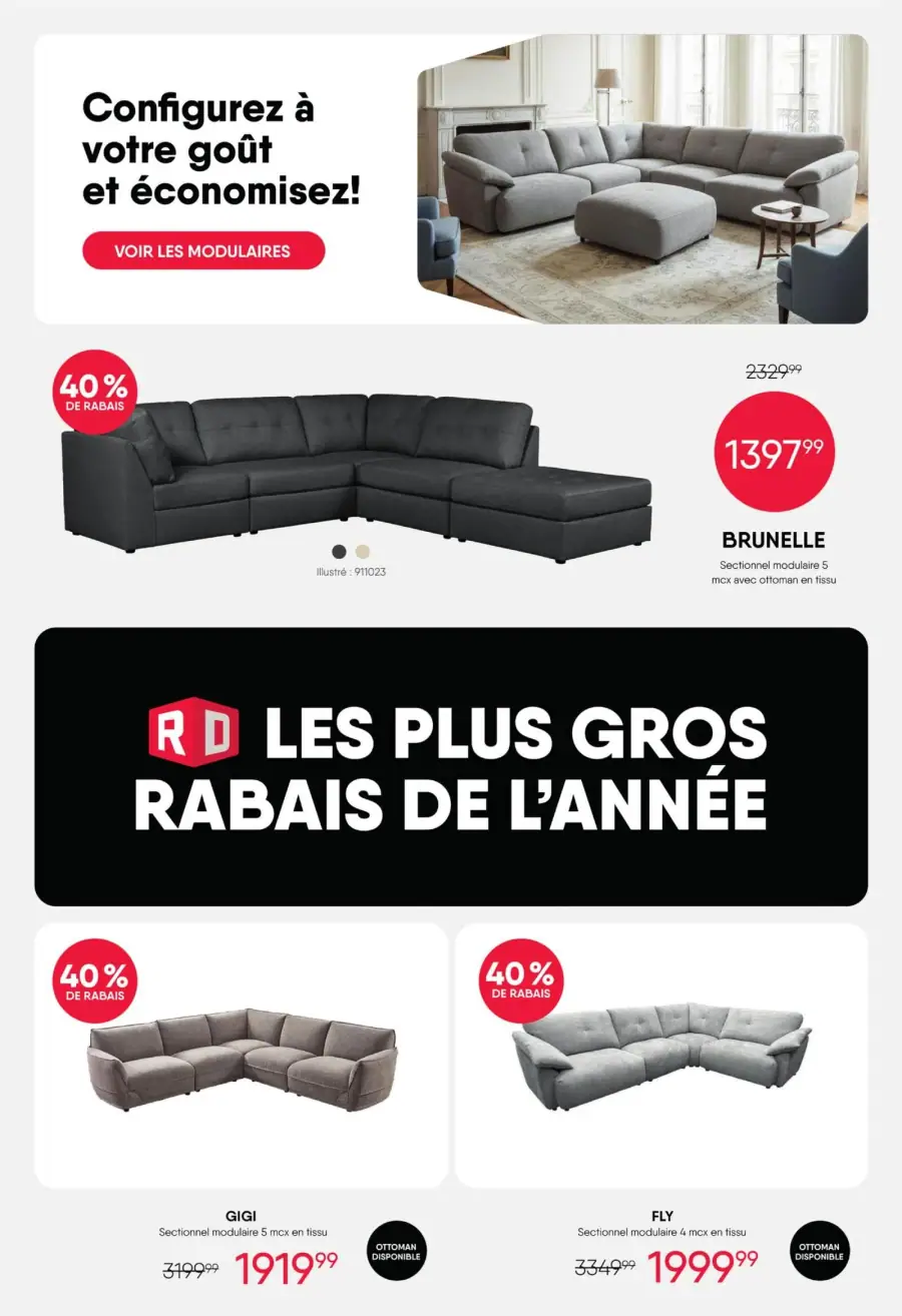 Page 10 du circulaire Meubles RD.