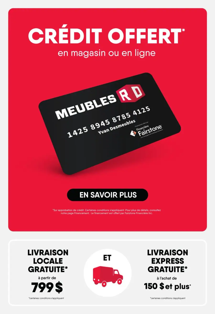 Page 19 du circulaire Meubles RD.