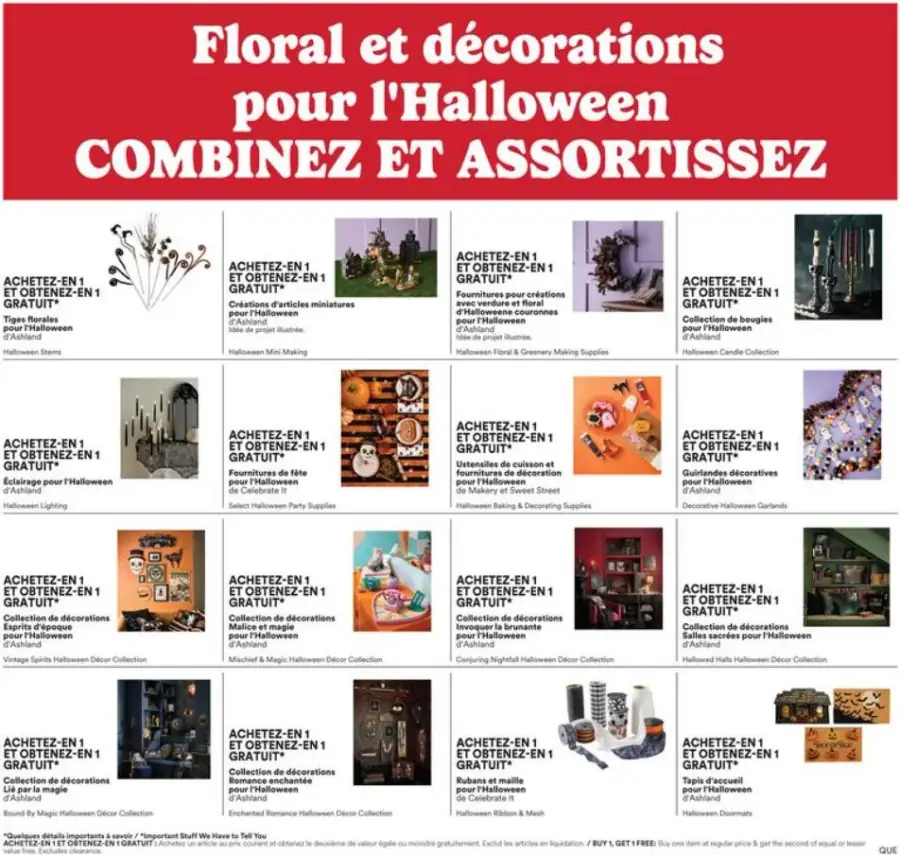 Page 4 du circulaire Michaels.