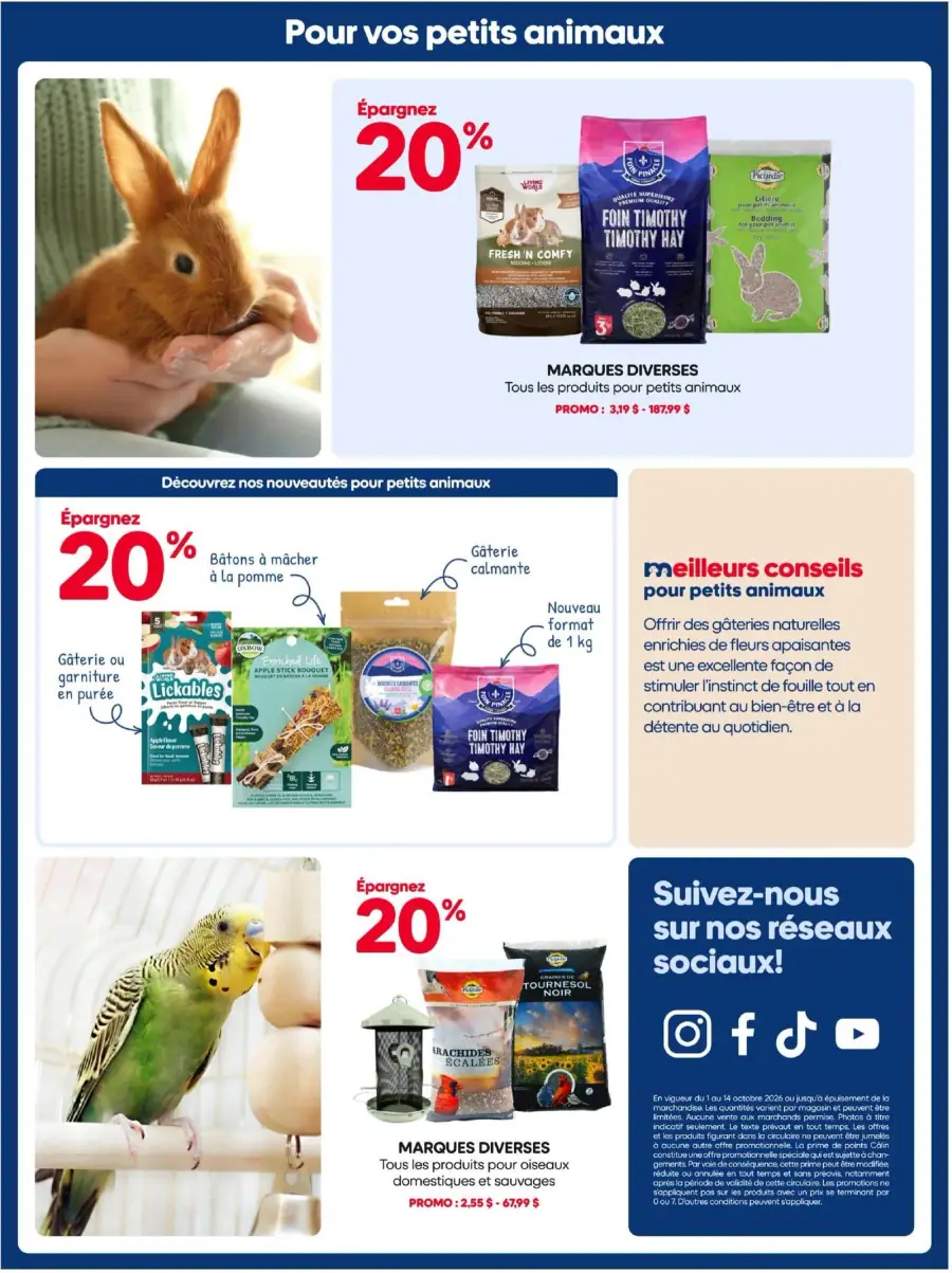 Page 15 du circulaire Mondou.