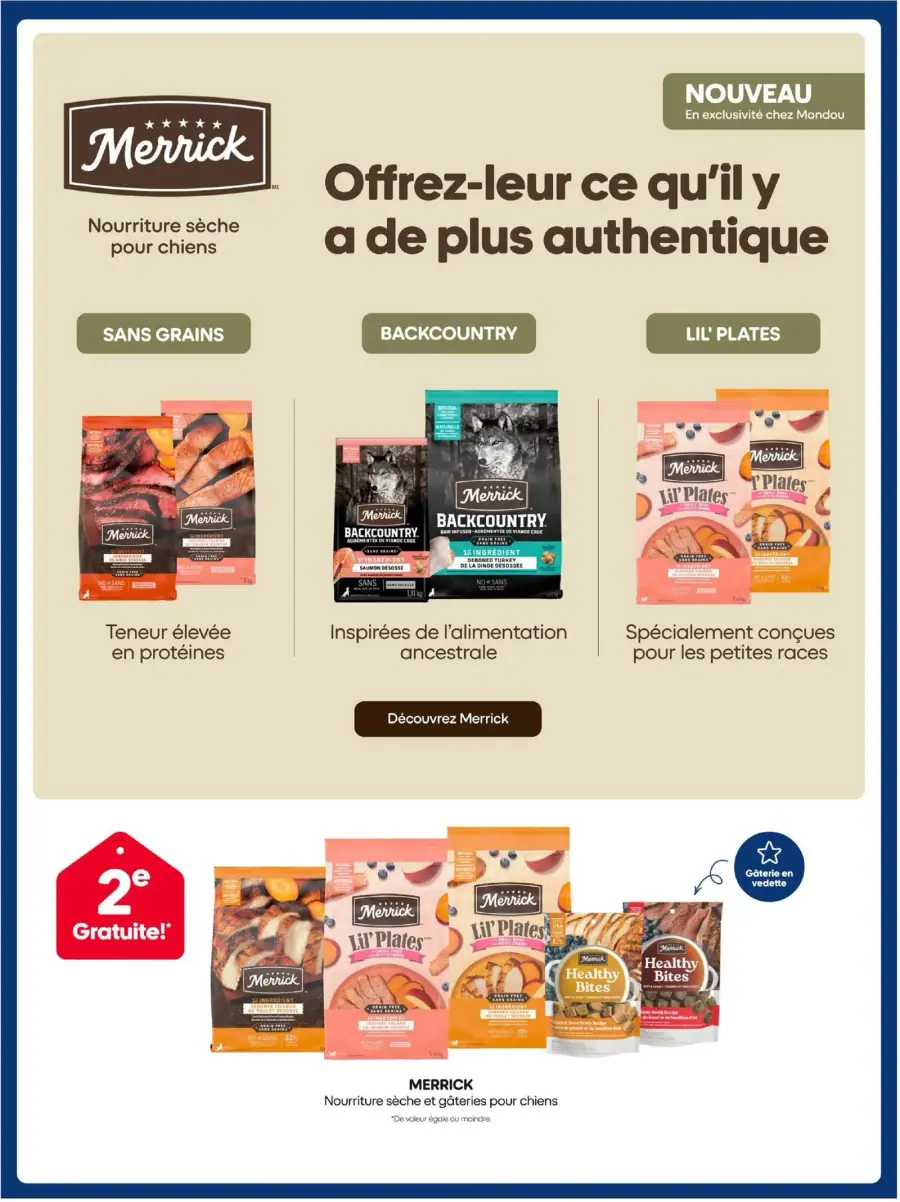 Page 3 du circulaire Mondou.