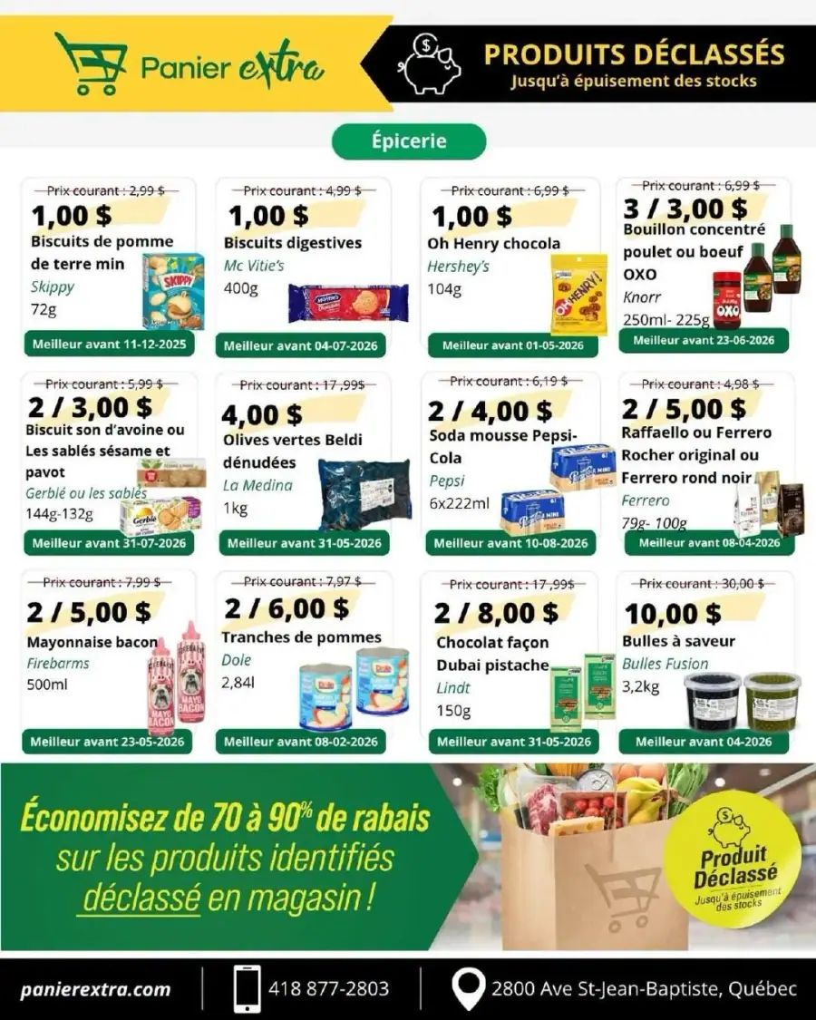 Page 6 du circulaire Panier Extra.