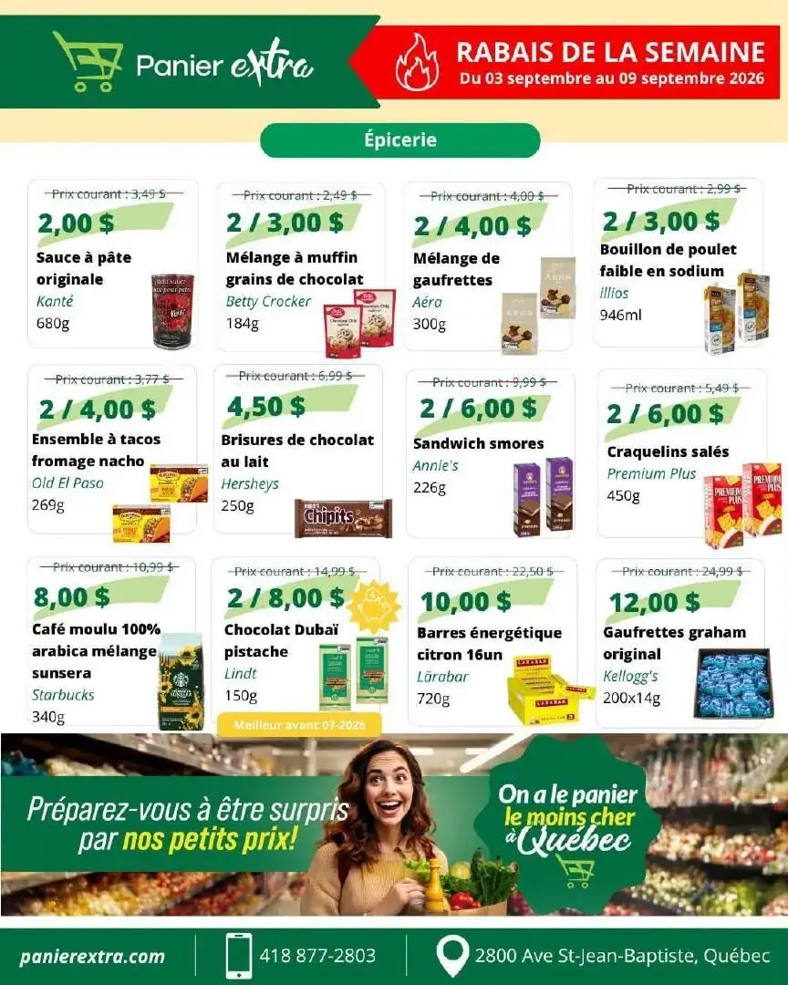 Page 25 du circulaire Panier Extra.