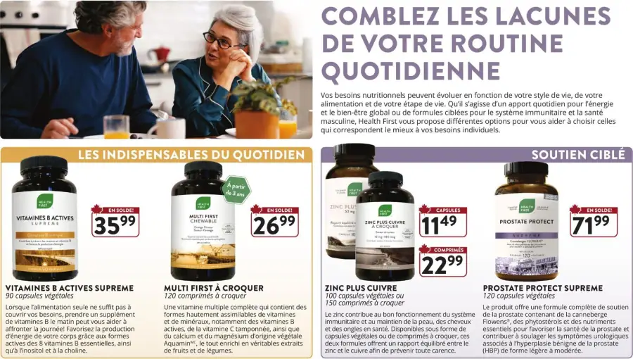 Page 7 du circulaire Panier Santé.