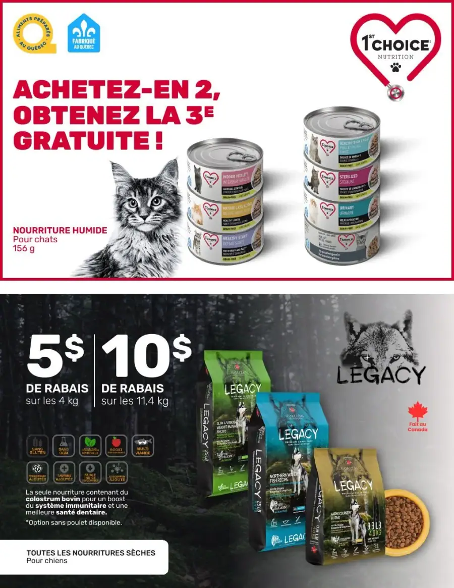 Page 3 du circulaire Pattes et Griffes.