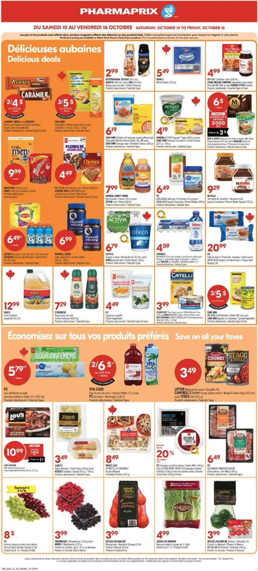 Page 5 du circulaire Pharmaprix.