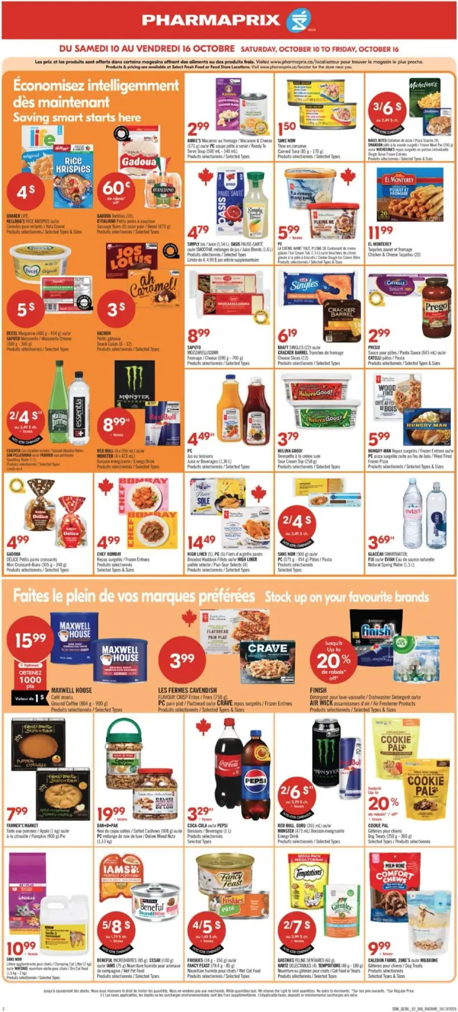 Page 6 du circulaire Pharmaprix.