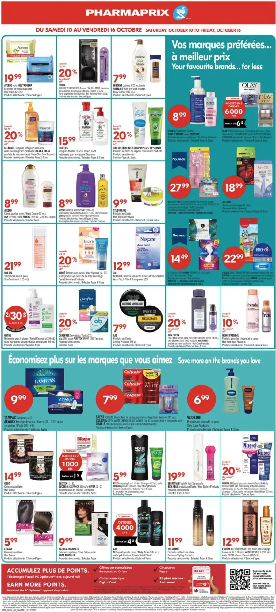 Page 9 du circulaire Pharmaprix.