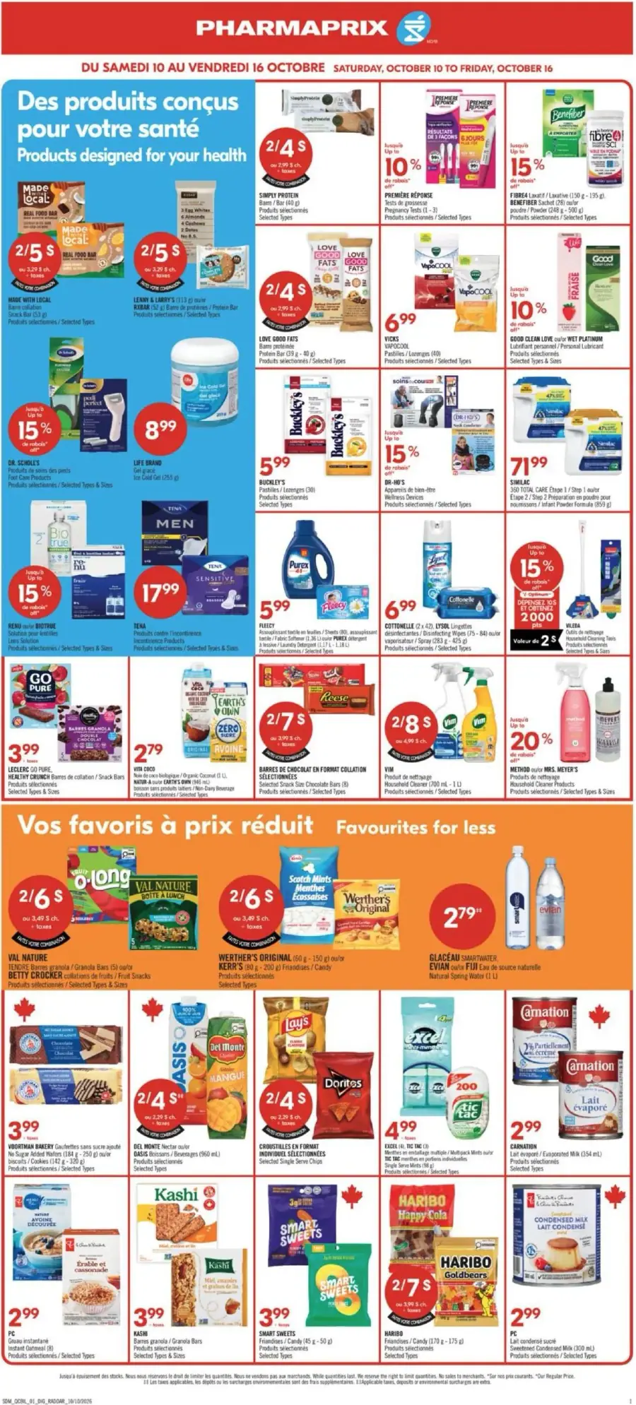 Page 18 du circulaire Pharmaprix.
