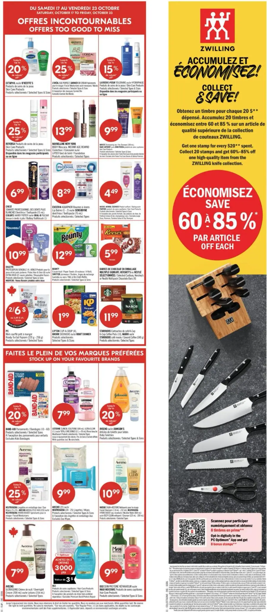 Page 3 du circulaire Pharmaprix.