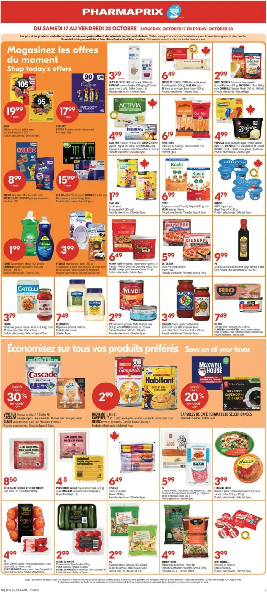 Page 5 du circulaire Pharmaprix.