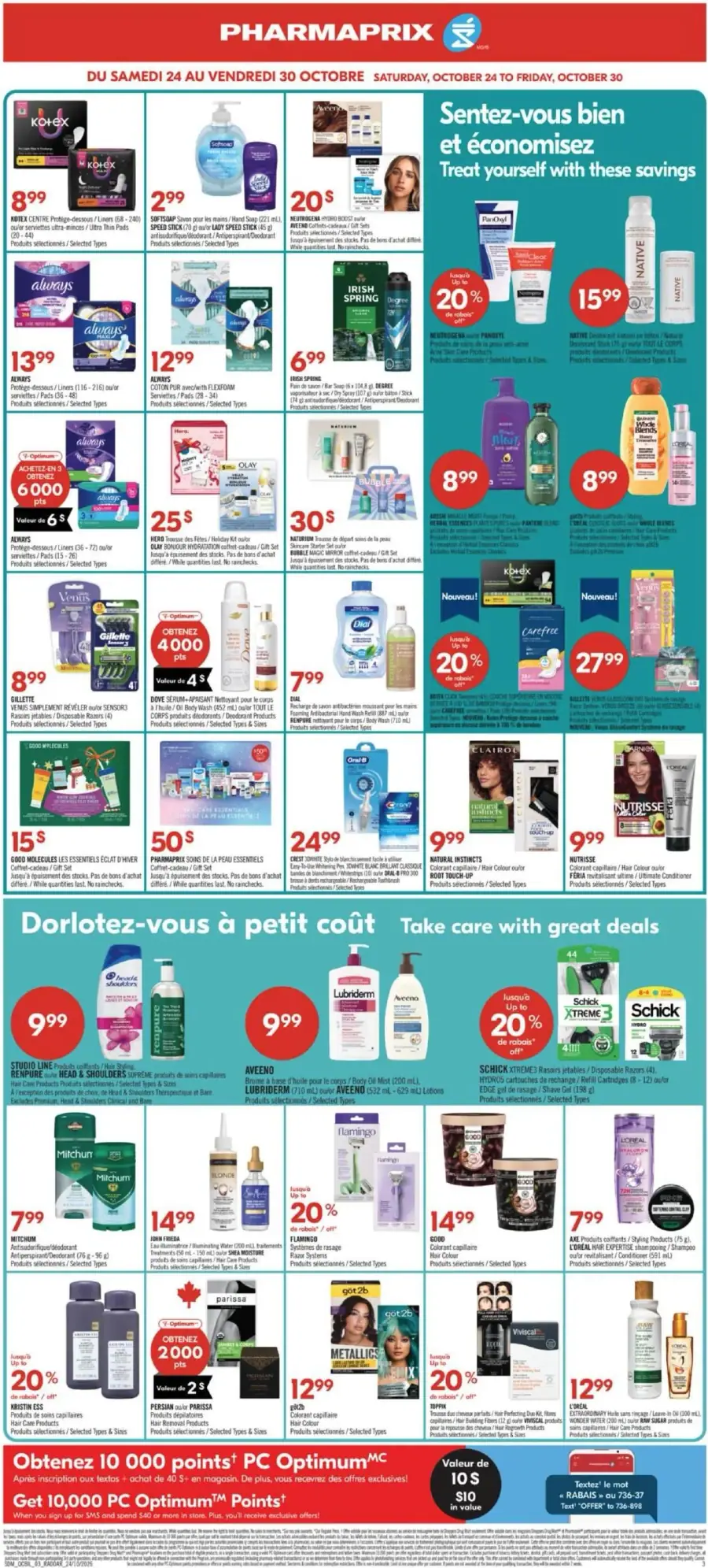 Page 11 du circulaire Pharmaprix.
