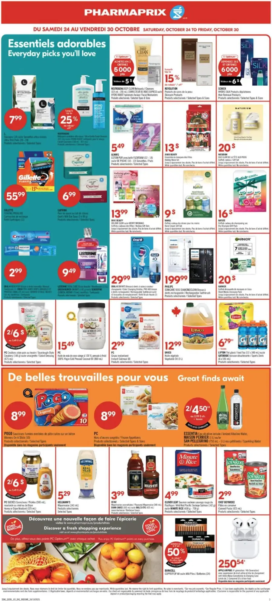 Page 17 du circulaire Pharmaprix.