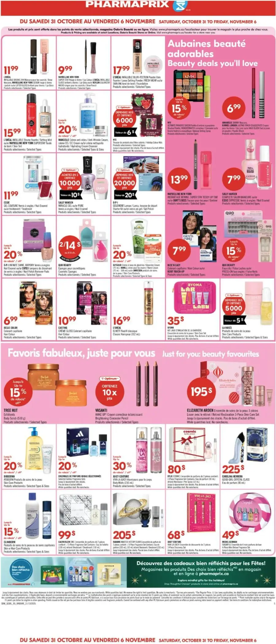 Page 13 du circulaire Pharmaprix.