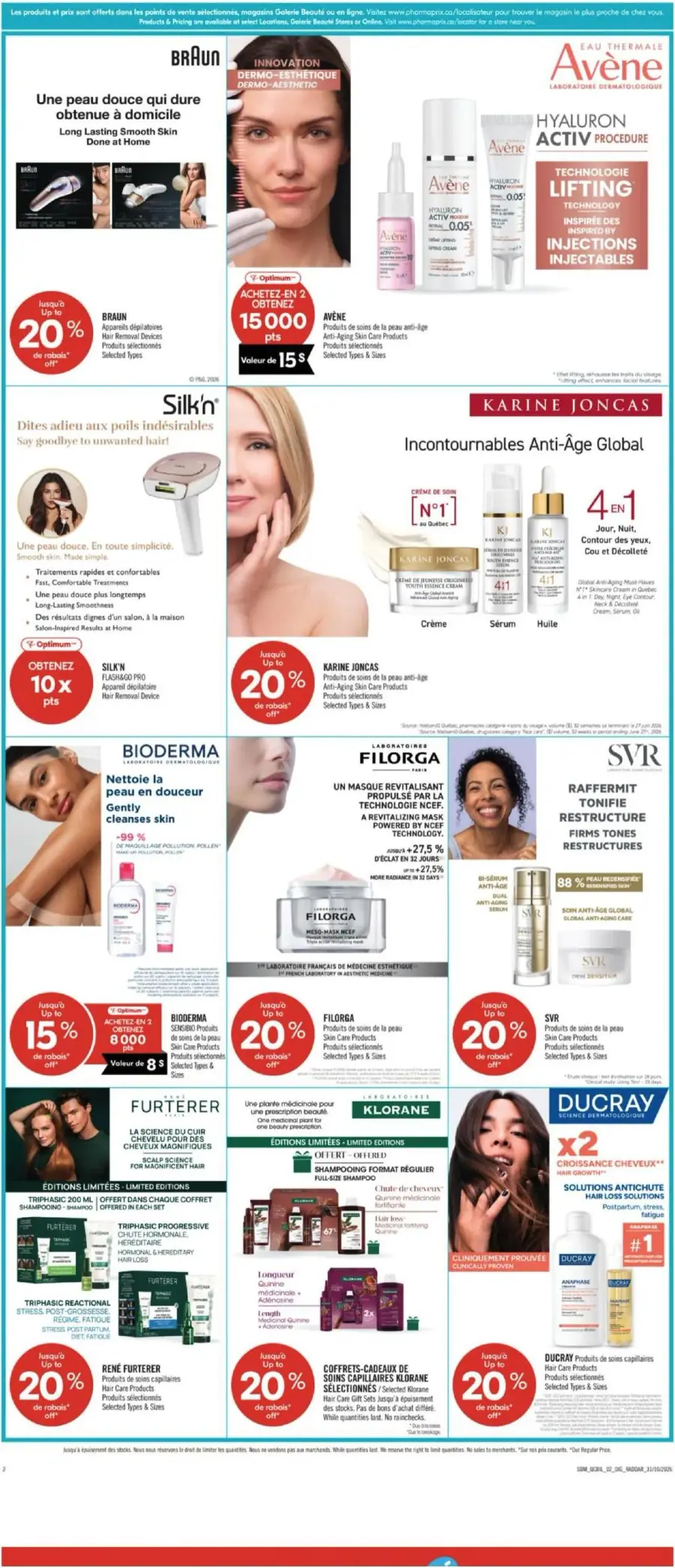 Page 16 du circulaire Pharmaprix.
