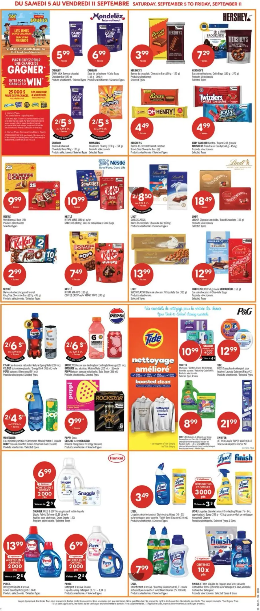 Page 8 du circulaire Pharmaprix.