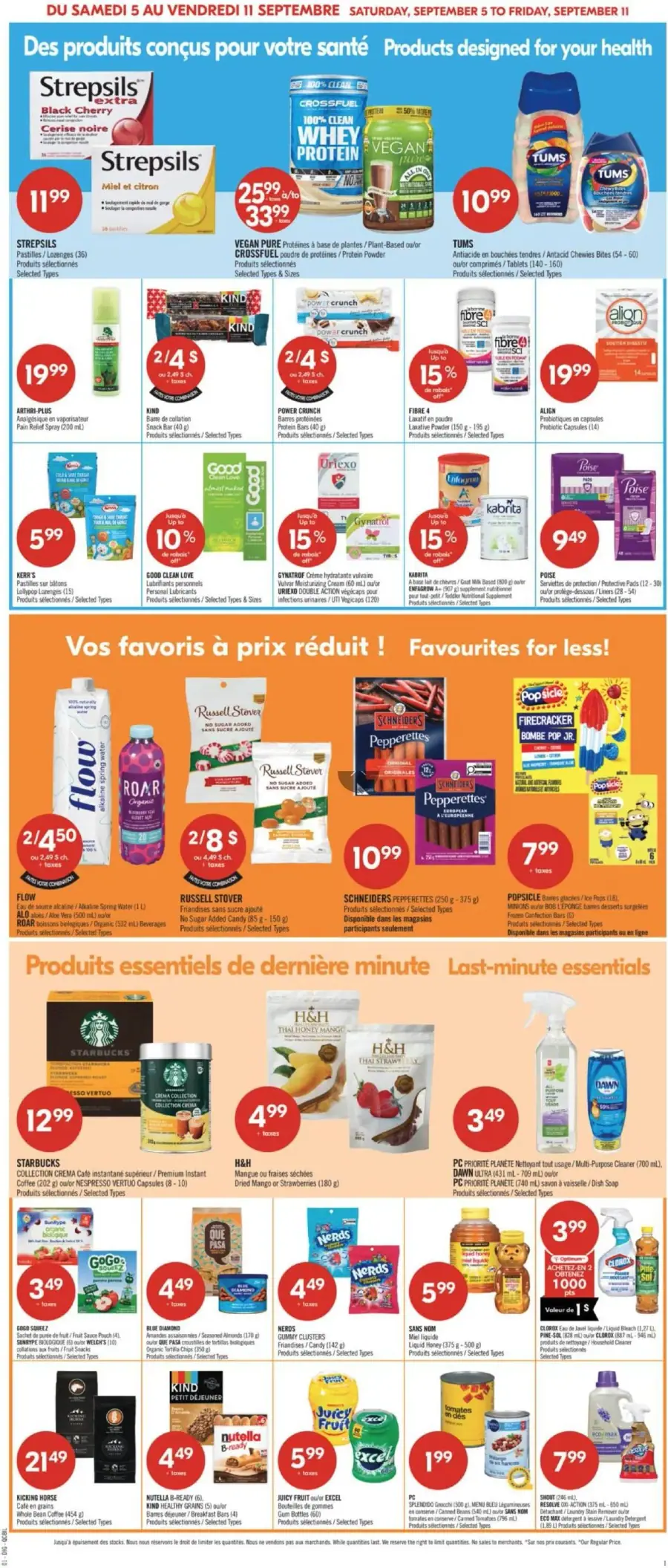 Page 17 du circulaire Pharmaprix.