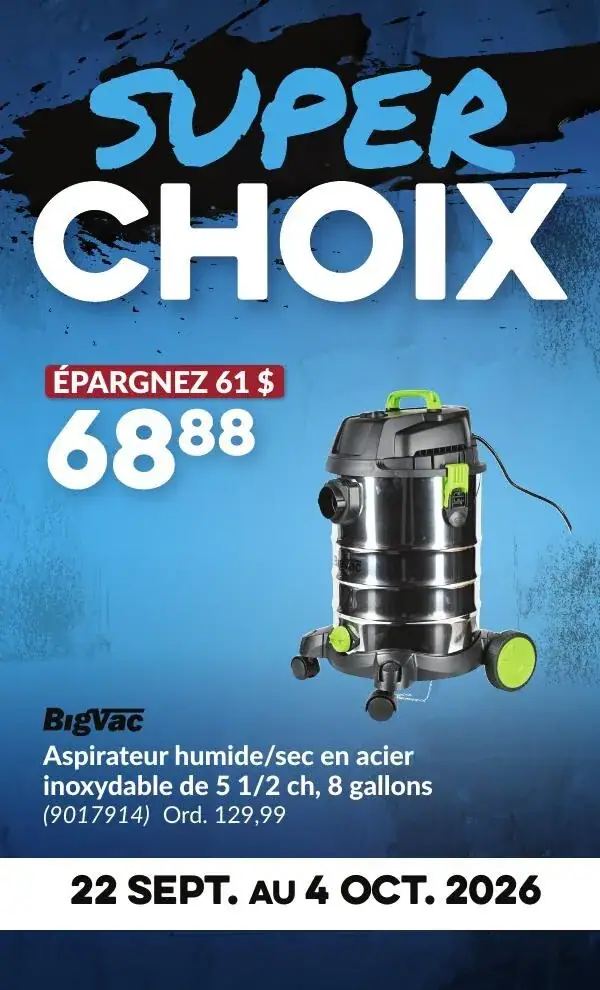 Page 6 du circulaire Princess Auto.
