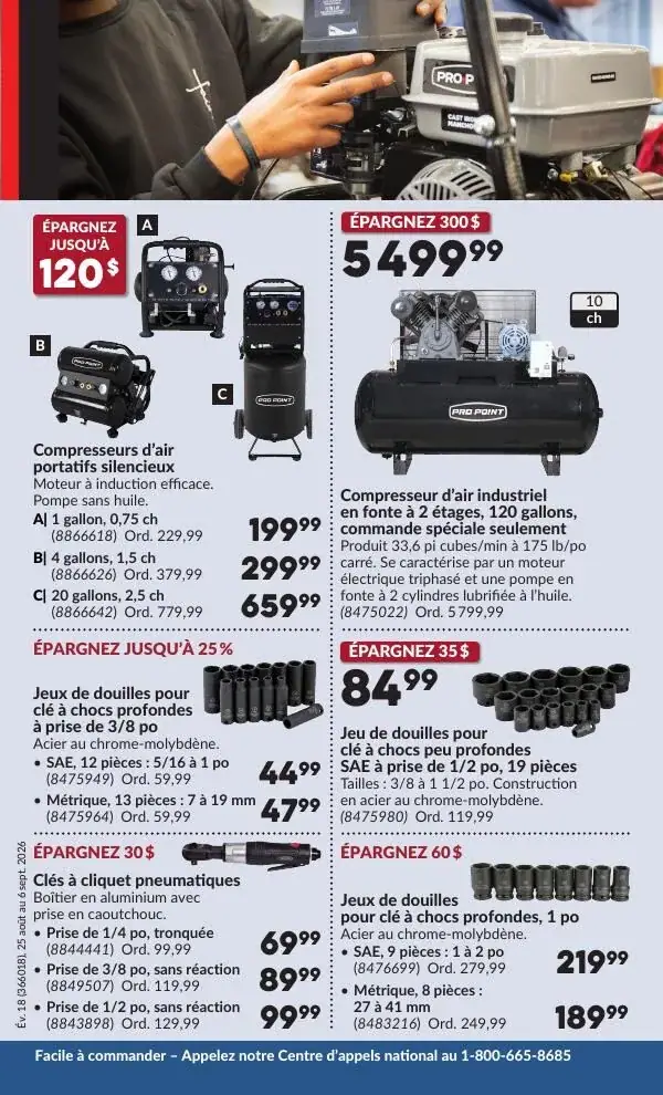 Page 4 du circulaire Princess Auto.