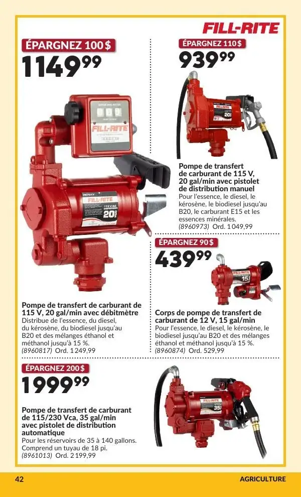 Page 45 du circulaire Princess Auto.