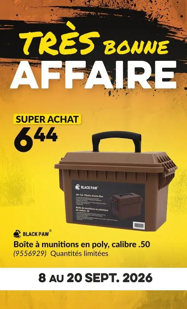 Page 61 du circulaire Princess Auto.