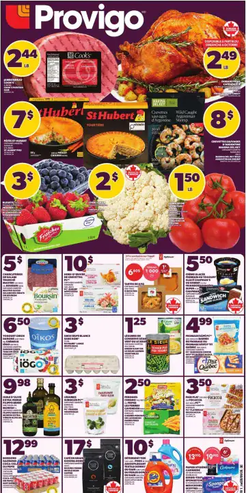 Aperçu de la Circulaire Provigo du 1 au 7 octobre 2026