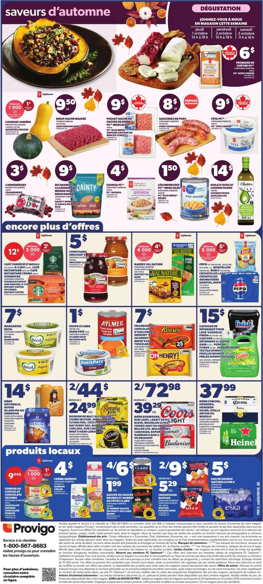 Page 2 du circulaire Provigo.