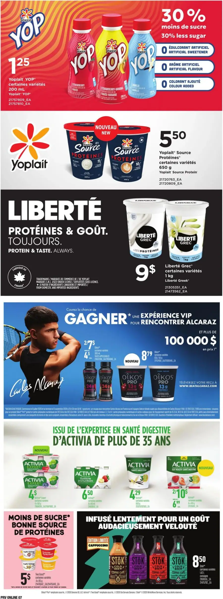 Page 8 du circulaire Provigo.