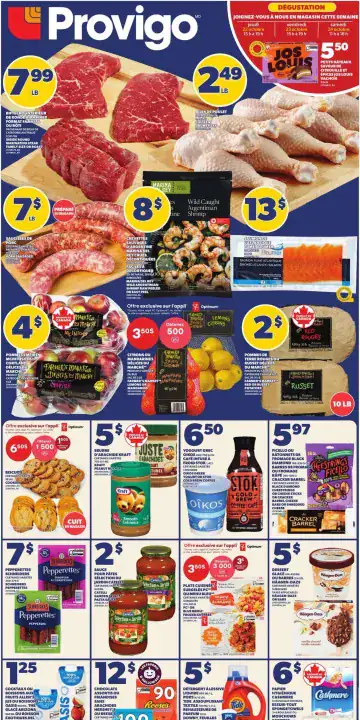 Aperçu de la Circulaire Provigo du 22 au 28 octobre 2026