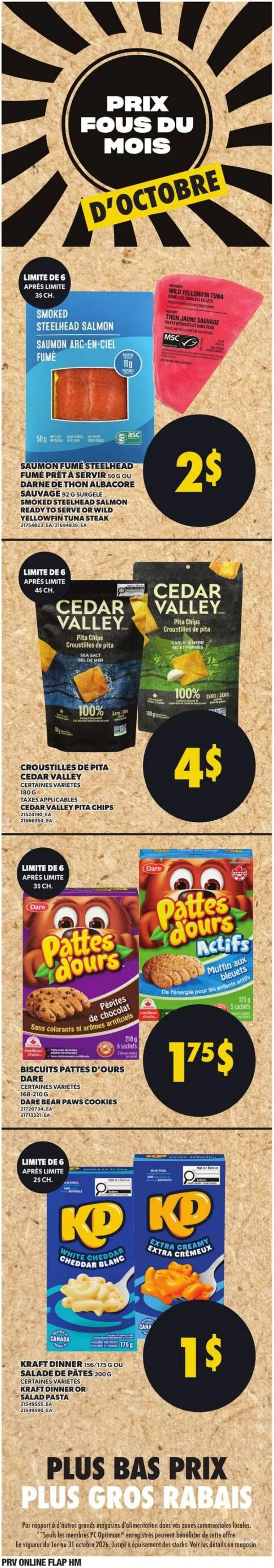 Page 8 du circulaire Provigo.