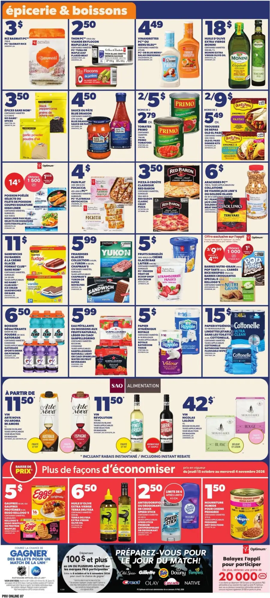 Page 9 du circulaire Provigo.