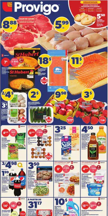 Aperçu de la Circulaire Provigo du 29 octobre au 4 novembre 2026