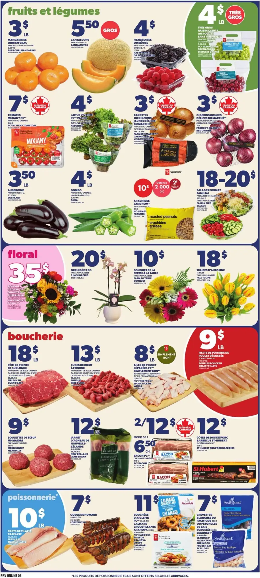 Page 4 du circulaire Provigo.