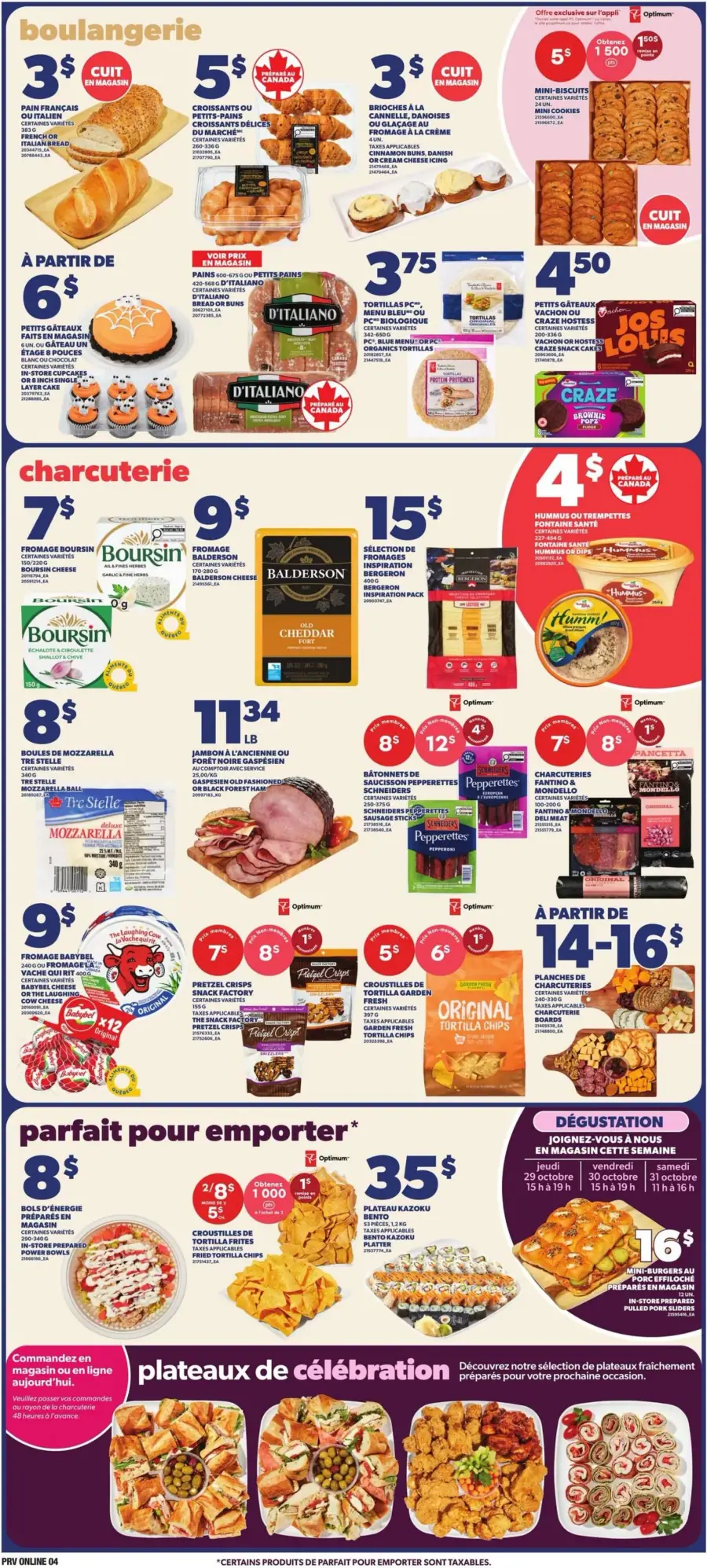 Page 5 du circulaire Provigo.