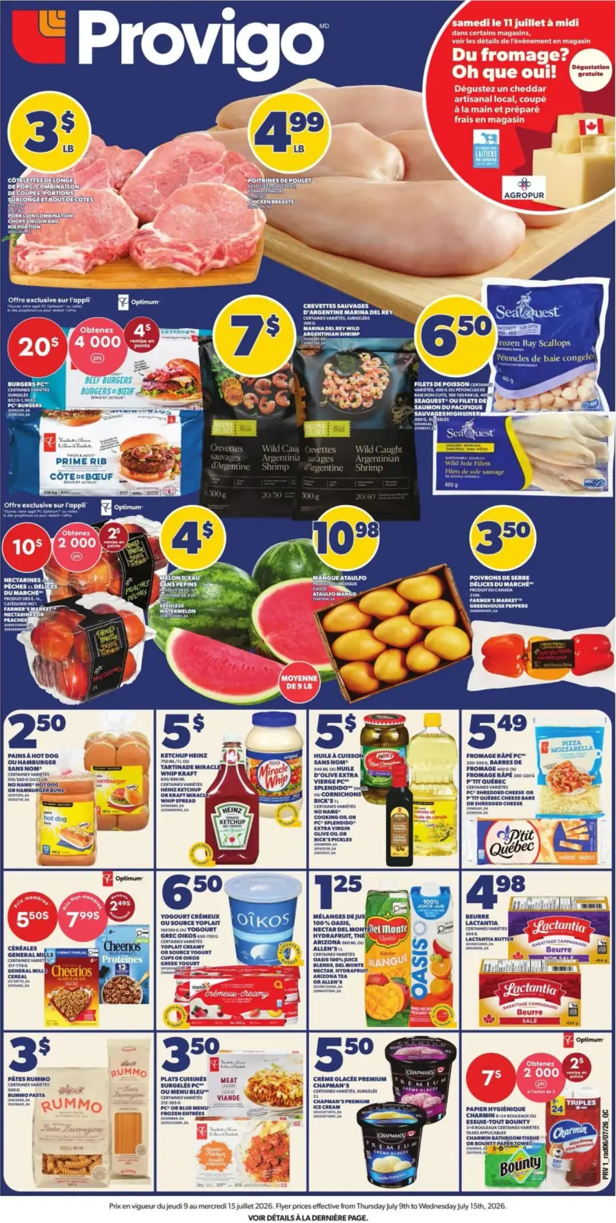 Page 2 du circulaire Provigo.