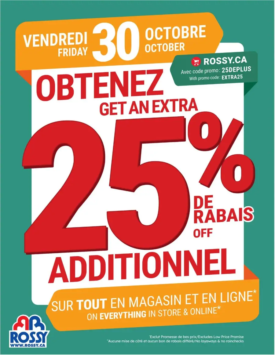Page 12 du circulaire Rossy.